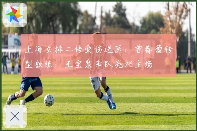 上海女排二传受伤送医，曾春蕾转型教练，王宝泉率队亮相主场